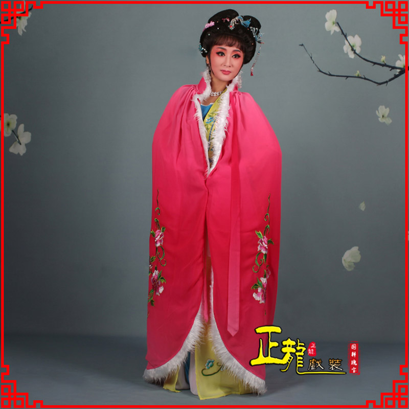 城中小花旦绣花斗篷 花旦披风