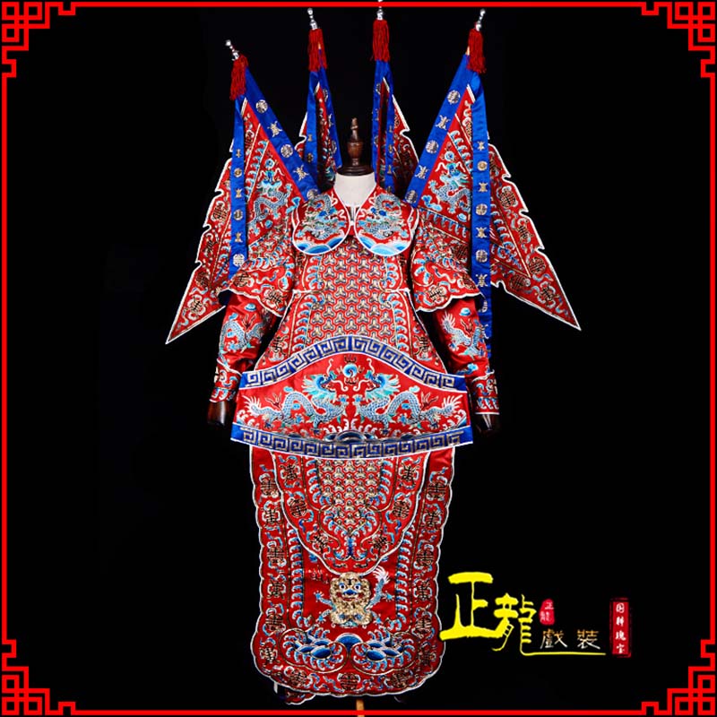 城中武生戏服戏曲武将靠